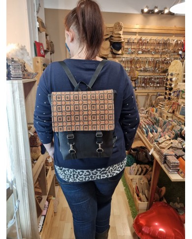 Mochila doble cierre