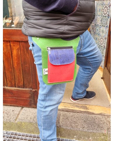 Riñonera tricolor