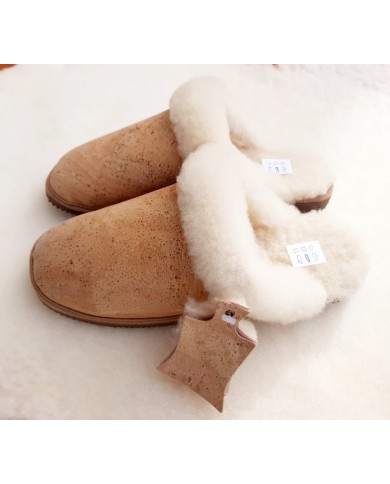 Pantuflas lana